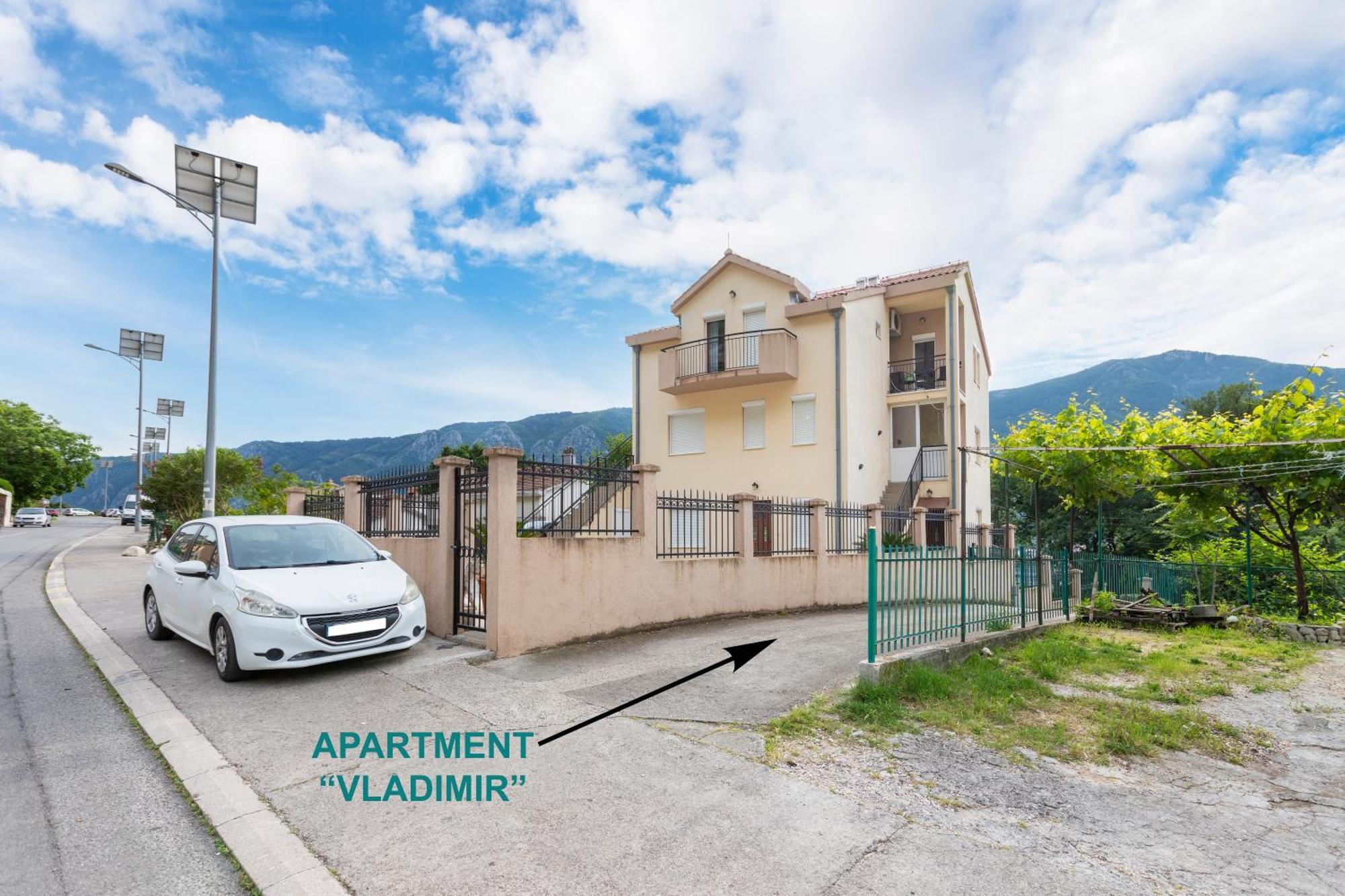 Apartment Vladimir Kotor Exteriör bild